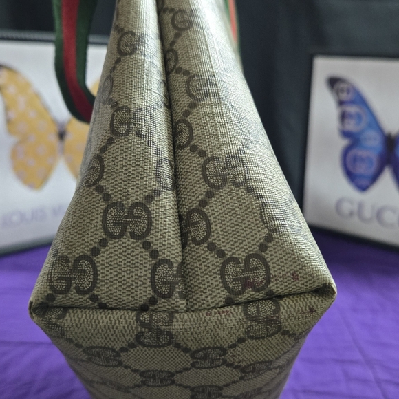 VGC VINTAGE GUCCI SHERRY LINE TOTE/ SHOULDER BAG - Picture 12 of 13